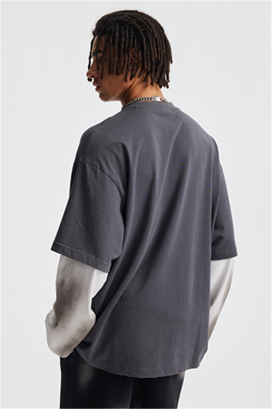 275GSM Washed Double Layer Long Sleeve