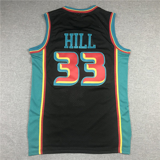 Detroit Pistons Grant Hill #33 1998-99 Throwback ! Embroidered