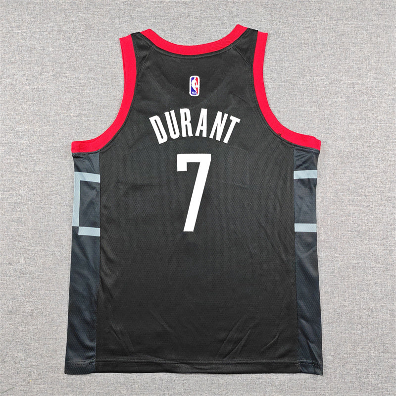 Youth Kevin Durant Houston Rockets #7 Embroidered Jersey