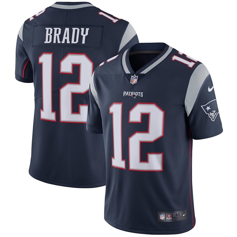 Tom Brady #12 New England Patriots Jersey