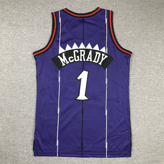 Youth Tracy McGrady Toronto Raptors #1 1998-99 Throwback Embroidered Jersey