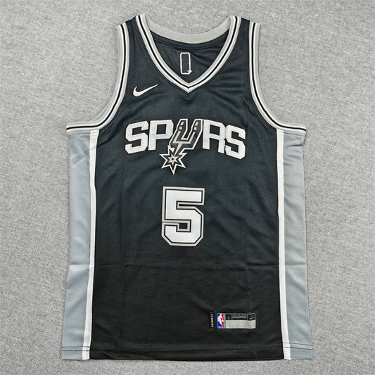 Youth Stephon Castle San Antonio Spurs #5 City Edition Swingman Embroidered Jersey
