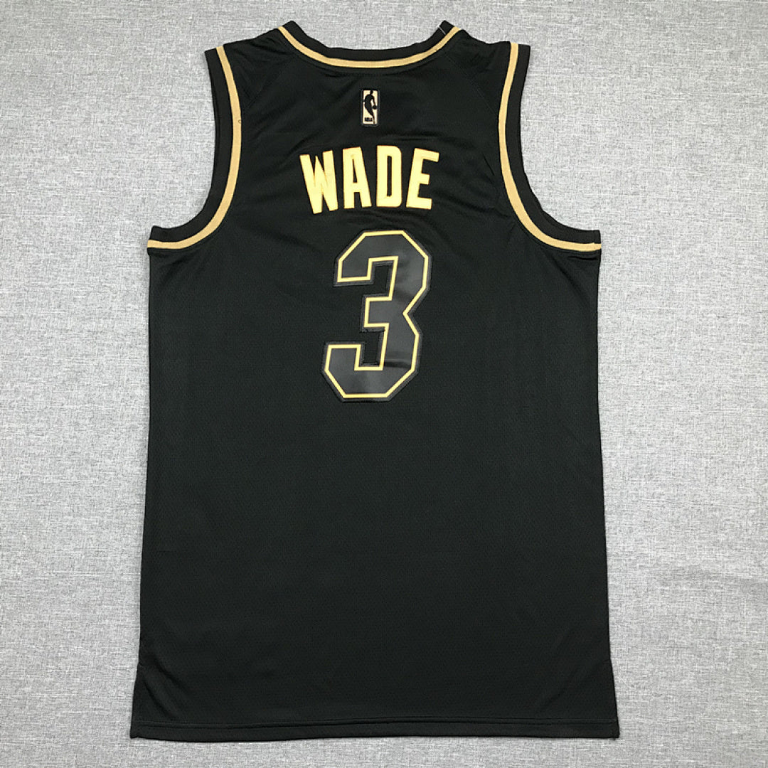 Dwyane Wade# 3 Miami Heat City Edition Swingman Embroidered Jersey