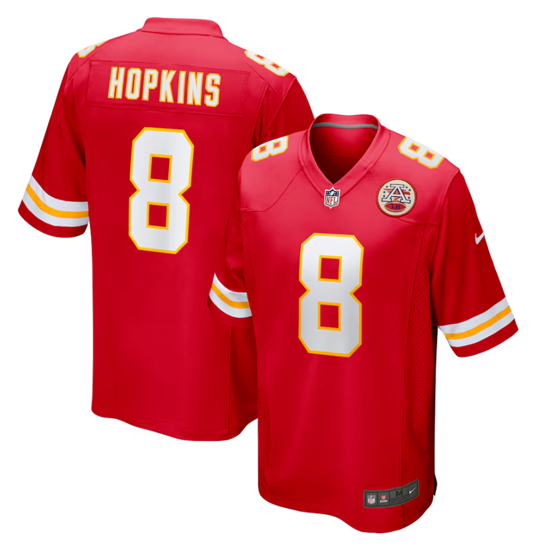DeAndre Hopkins #8 Kansas City Chiefs Jersey