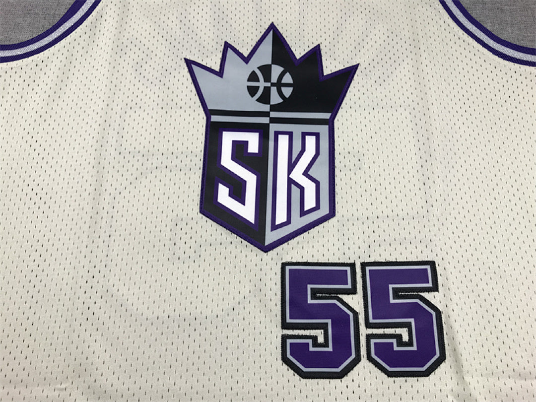 Jason Chandler Williams #55 Sacramento Kings Retro Throwback Embroidered Jersey(Pre-orders ship in 3 weeks)