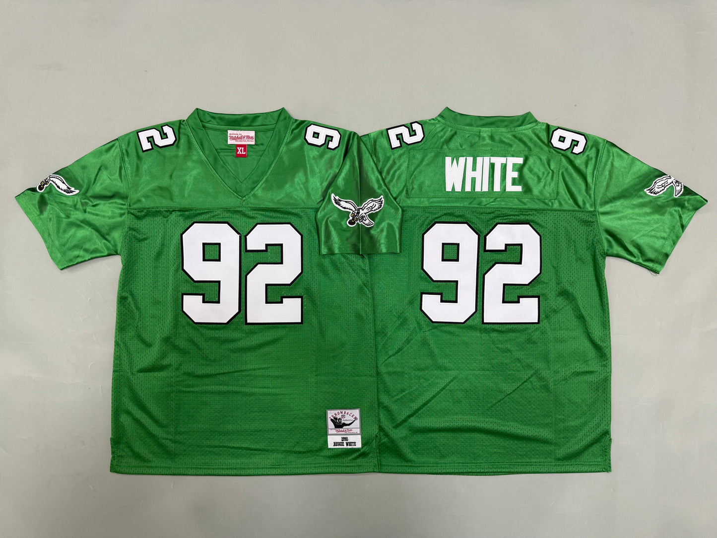 Youth Reggie White #92 Philadelphia Eagles Vintage Throwback Jersey