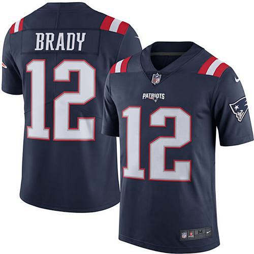 Tom Brady #12 New England Patriots Jersey