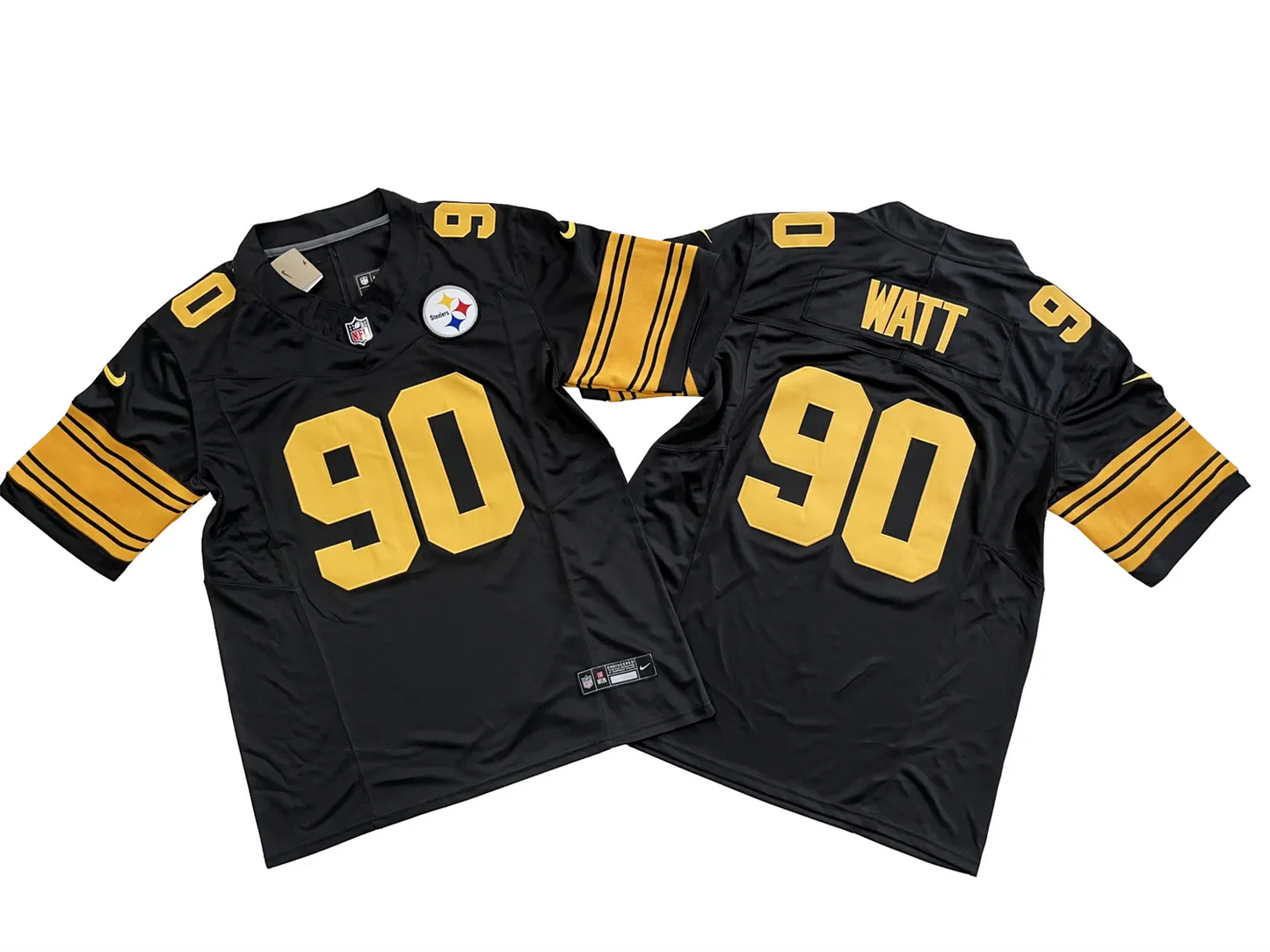 Pittsburgh Steelers 90# T.J. Watt Vapor F.U.S.E. Limited Jersey