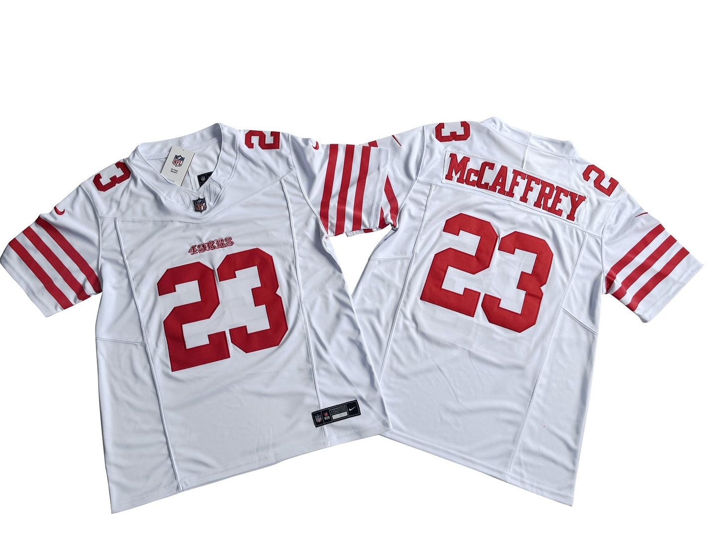 San Francisco 49ers 23# Christian McCaffrey Vapor F.U.S.E. Limited Jersey