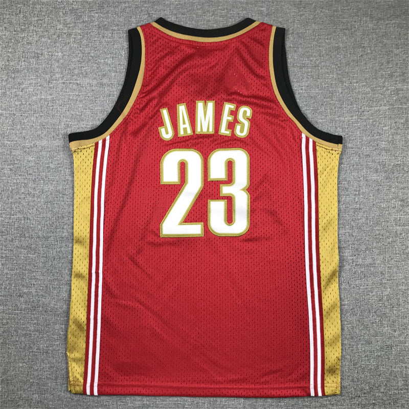 Youth LeBron James Cleveland Cavaliers #23 Embroidered Jersey