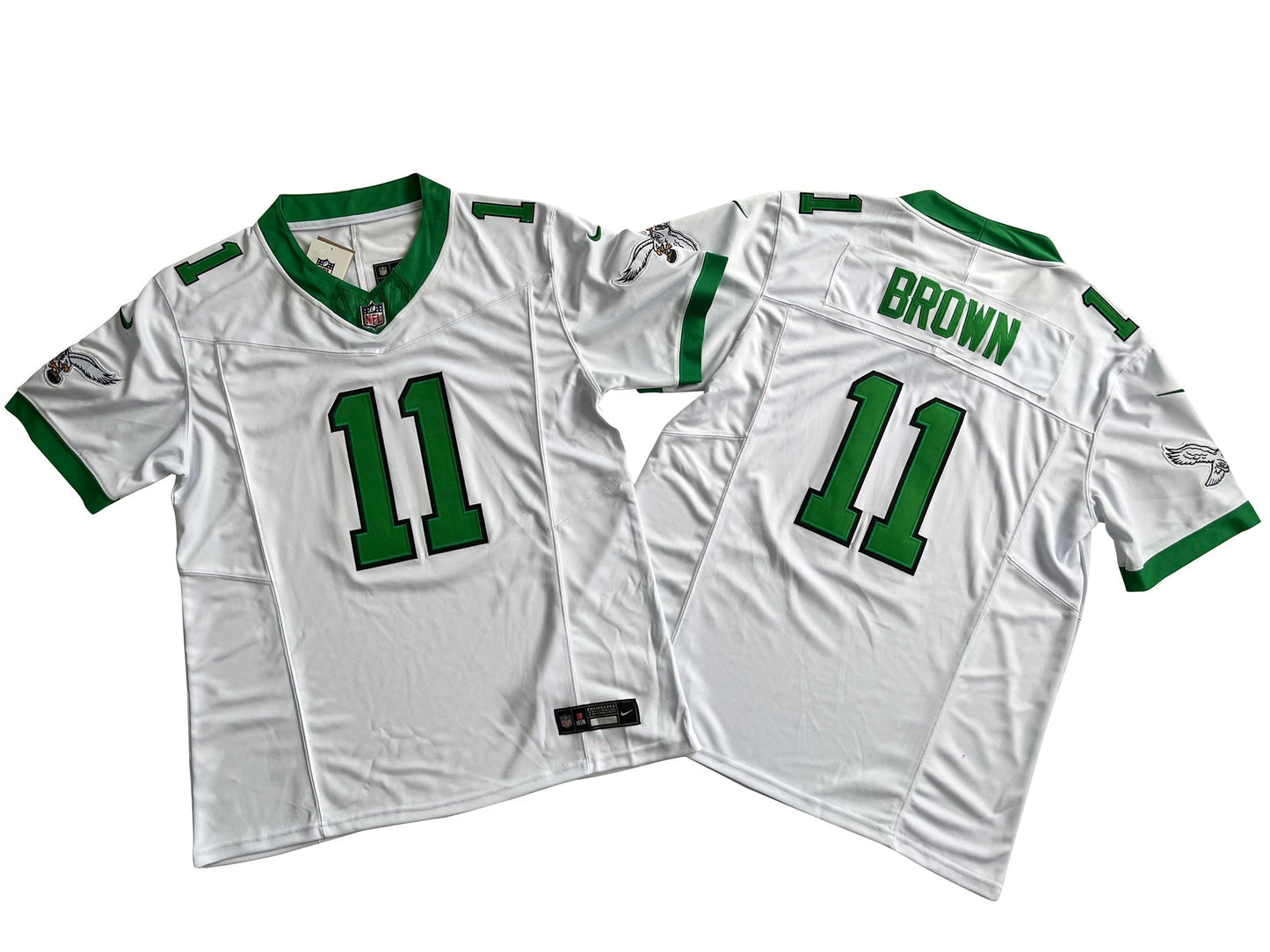 Philadelphia Eagles 11# A.J. Brown Vapor F.U.S.E. Limited Jersey