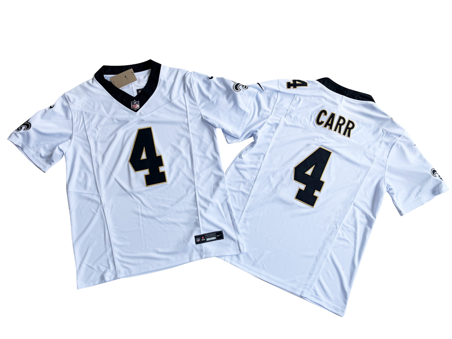 New Orleans Saints 4# Derek Carr Vapor F.U.S.E. Limited Jersey