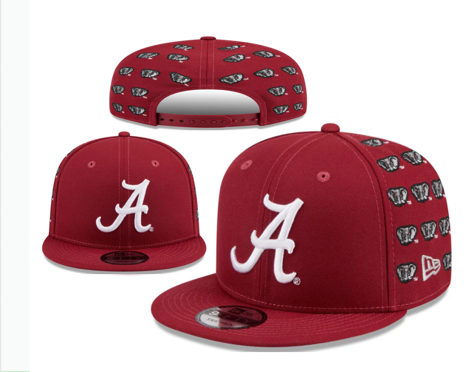 Alabama Crimson Tide Red Snapback Cap
