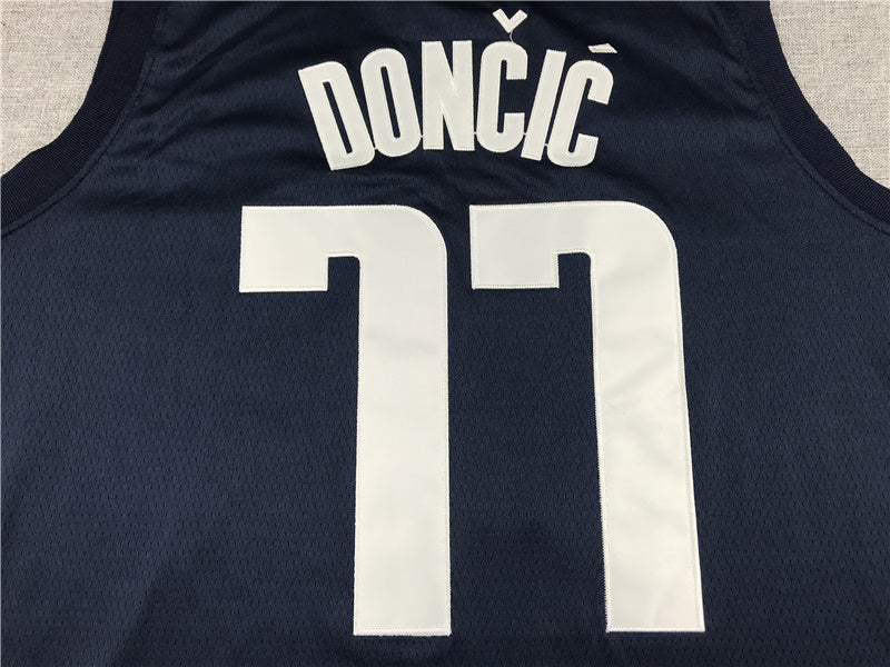 Dallas Mavericks Luka Doncic #77 City Edition Swingman Set ! Embroidered