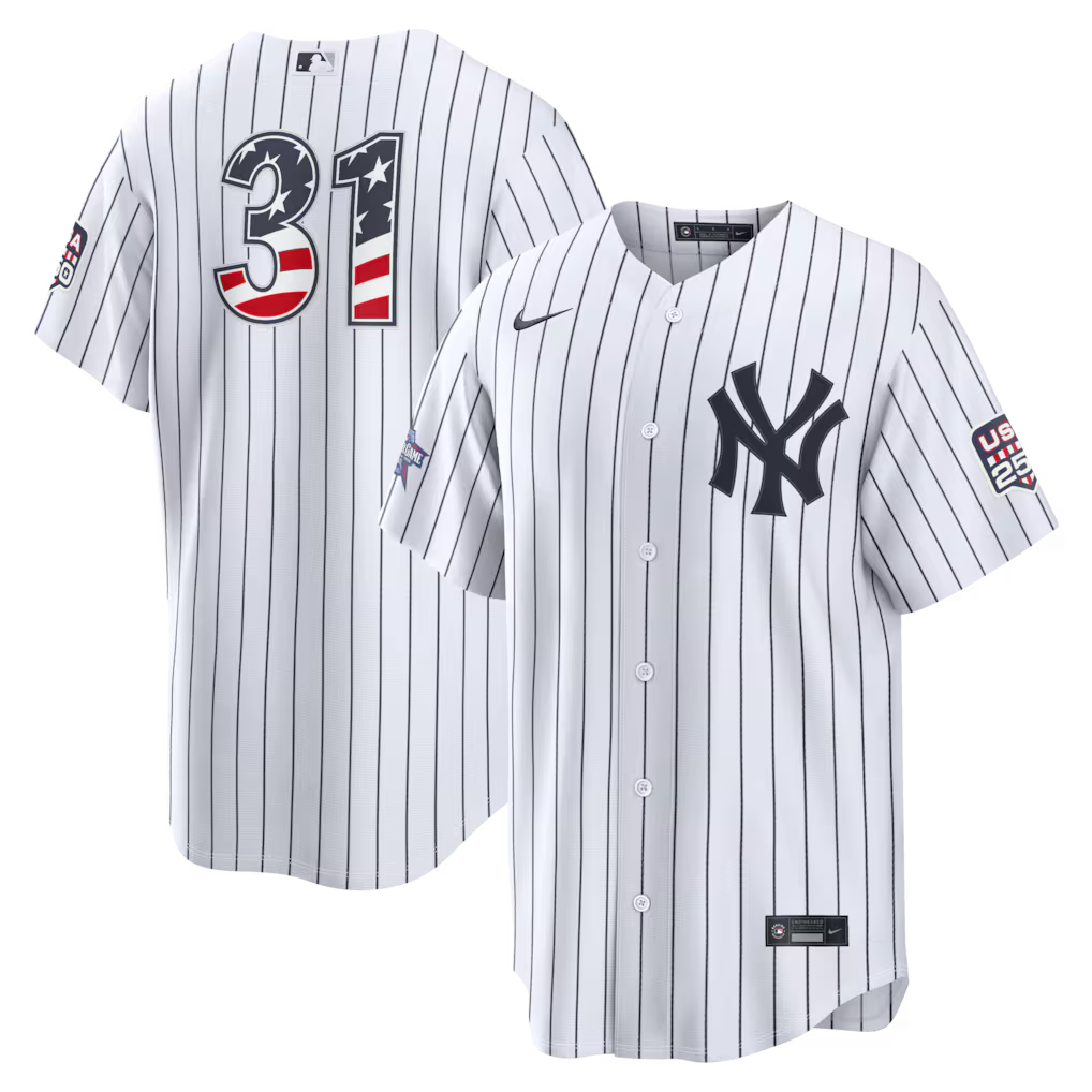 2026 All-Star Edition Stars & Stripes New York Yankees Cam Schlittler Stadium Jersey - White