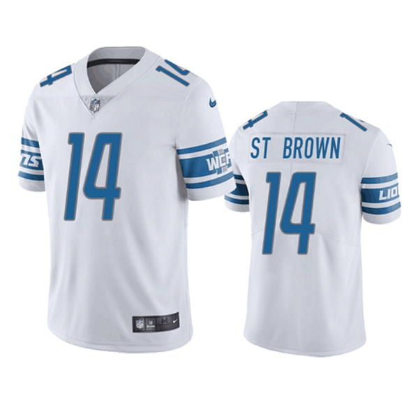Amon-Ra St. Brown #14 Detroit Lions Jersey