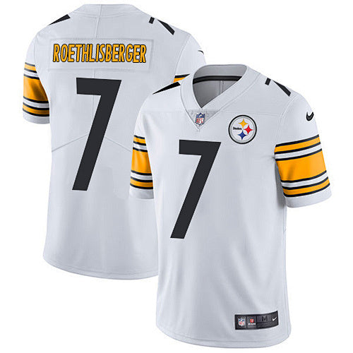 Ben Roethlisberger #7 Pittsburgh Steelers white Jersey