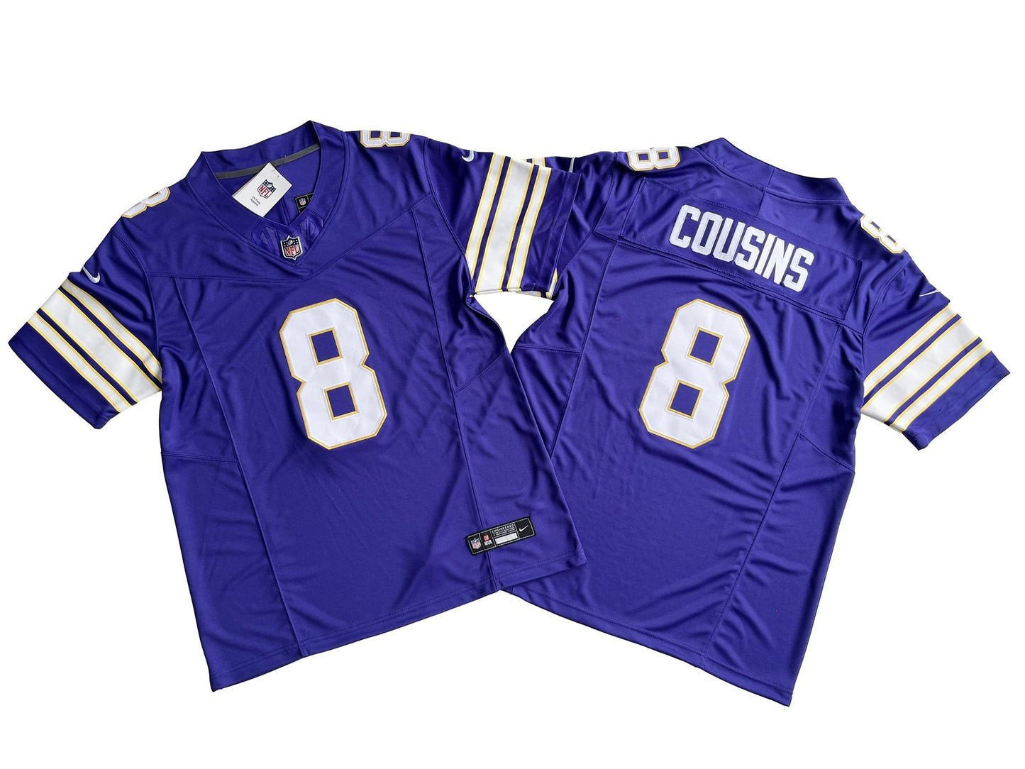 Minnesota Vikings 8# Kirk Cousins Vapor F.U.S.E. Limited Jersey