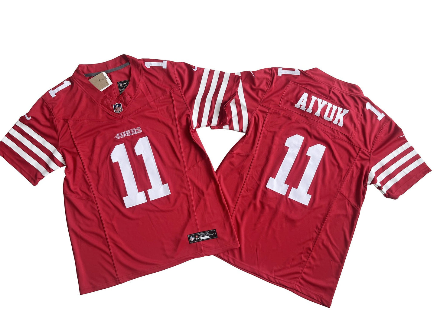 San Francisco 49ers 11# Brandon Aiyuk Vapor F.U.S.E. Limited Jersey