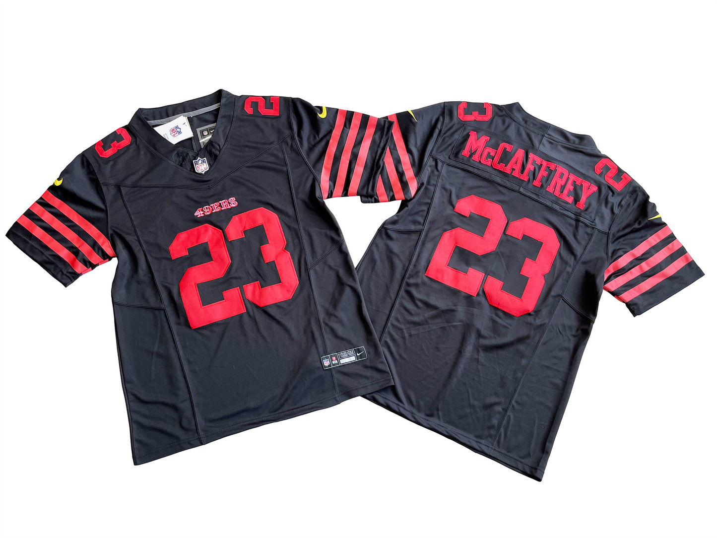 San Francisco 49ers 23# Christian McCaffrey Vapor F.U.S.E. Limited Jersey