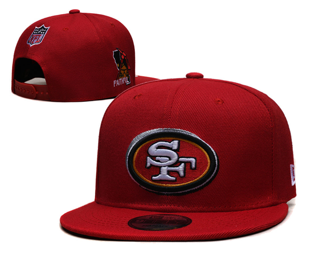 San Francisco 49ers Red Snapback Cap
