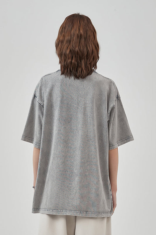 250GSM Washed Out Vintage Tee