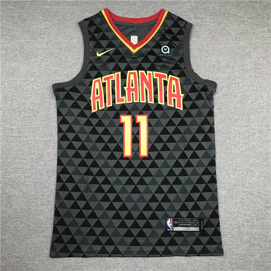 Atlanta Hawks Trae Young #11 City Edition Set ! Embroidered Jersey