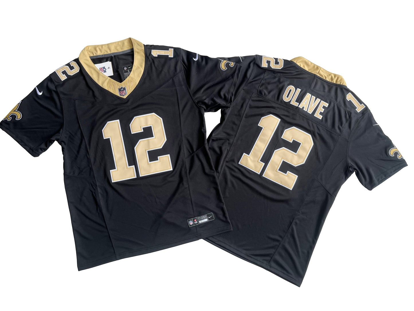 New Orleans Saints 12# Chris Olave Vapor F.U.S.E. Limited Jersey