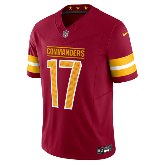 Terry McLaurin #17 Washington Commanders Vapor F.U.S.E. Limited Burgundy Jersey