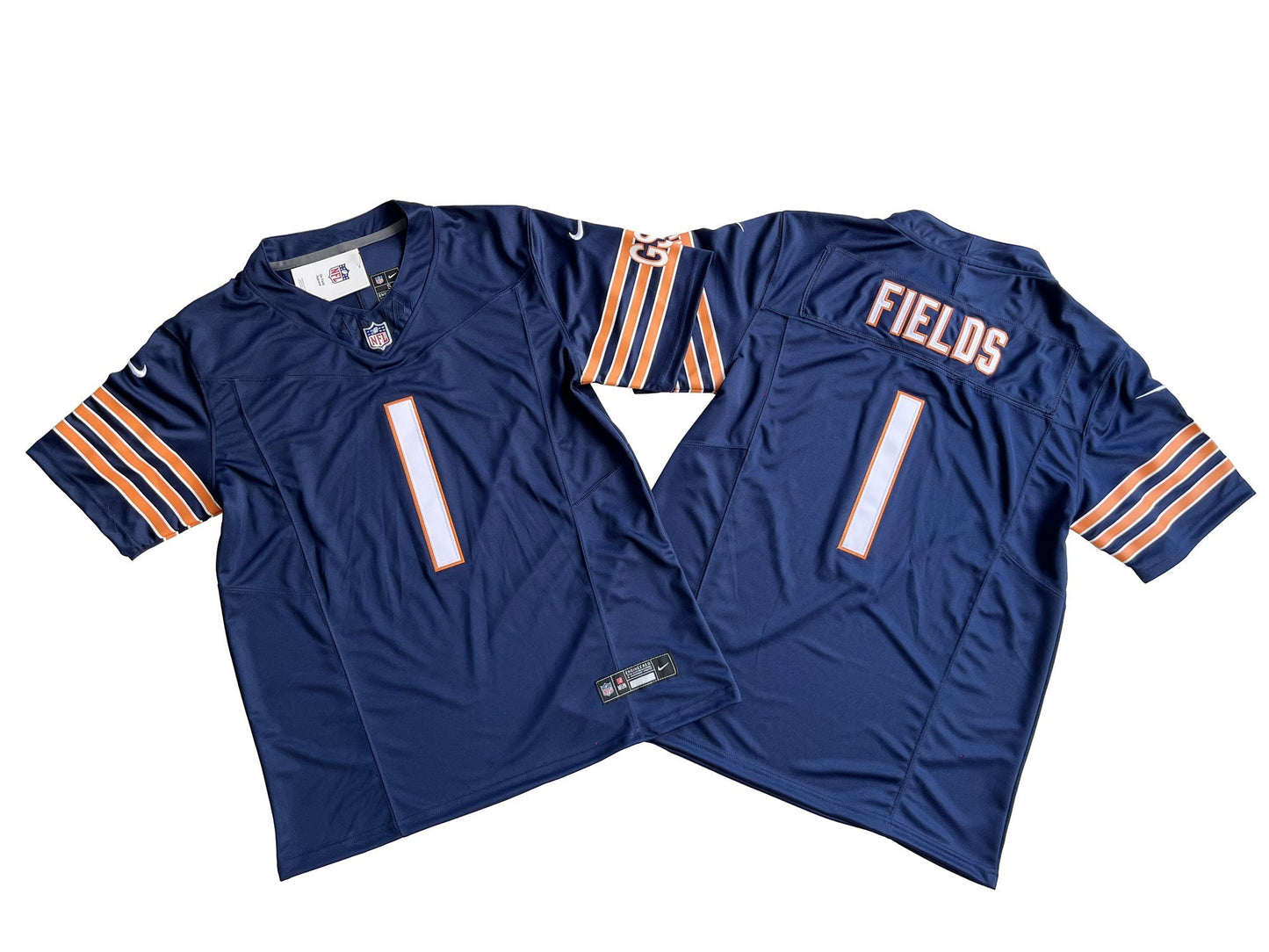 Chicago Bears 1# Justin Fields Vapor F.U.S.E. Limited Jersey