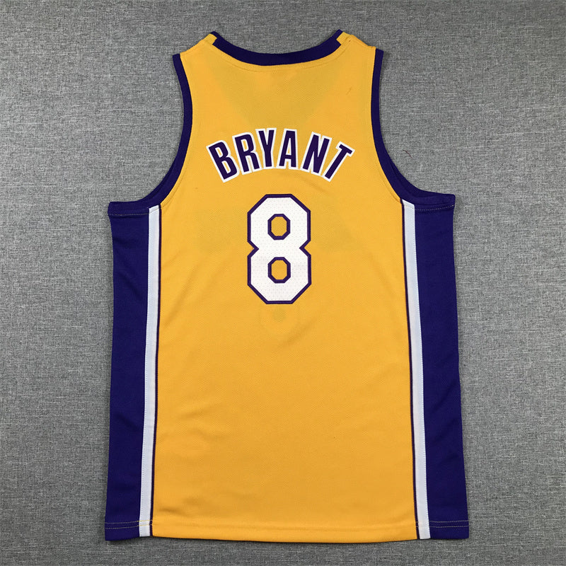 Youth Kobe Bryant Los Angeles Lakers #8 Embroidered Jersey