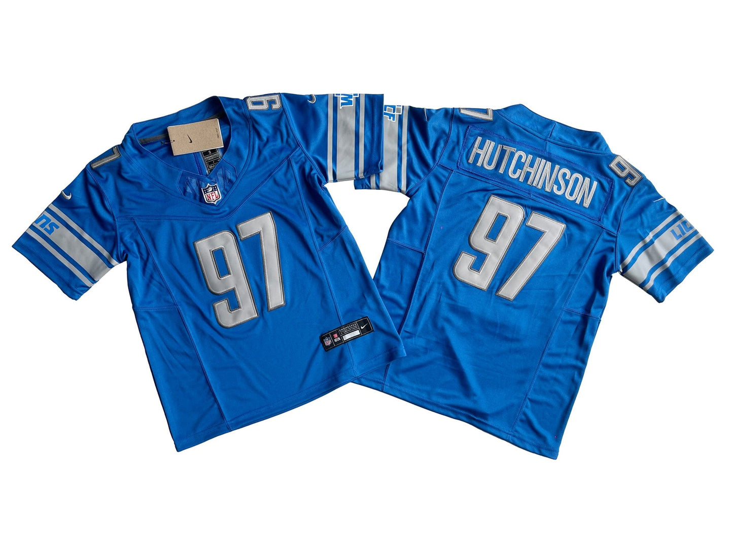 Youth Detroit Lions 97# Aidan Hutchinson Vapor F.U.S.E. Limited Jersey