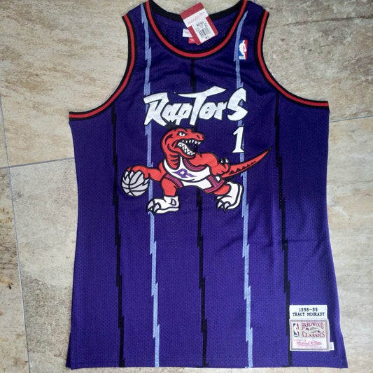 Tracy McGrady Toronto Raptors Throwback Jersey MN