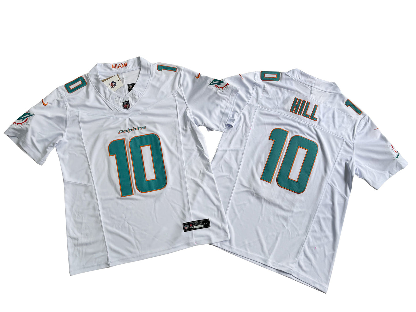 Miami Dolphins 10# Tyreek Hill Vapor F.U.S.E. Limited Jersey