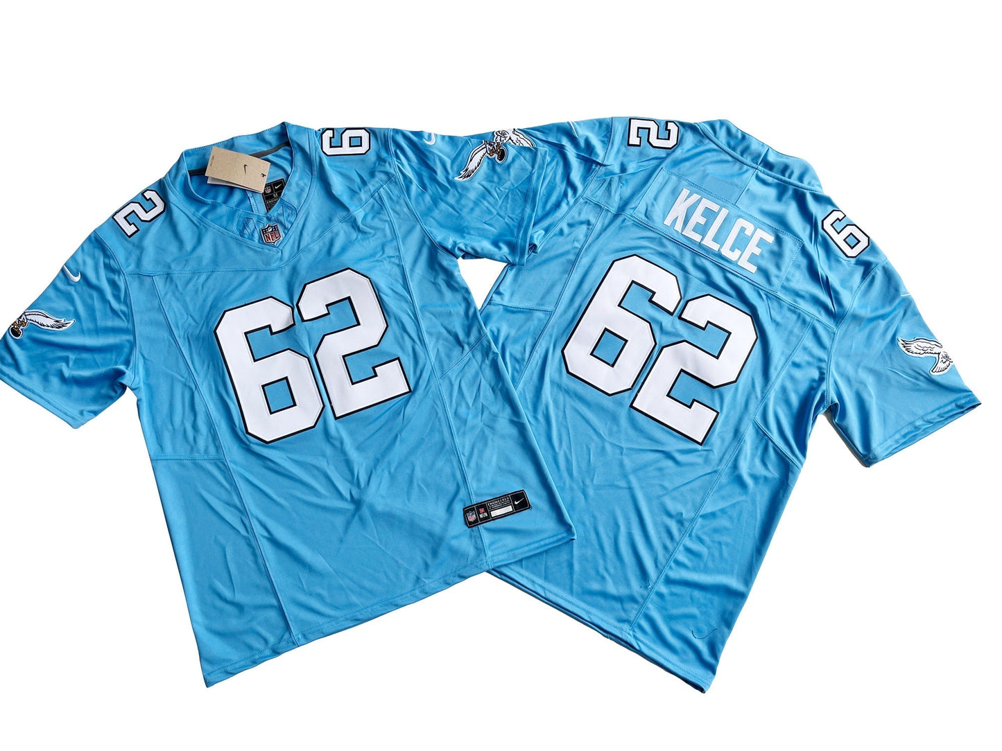 Philadelphia Eagles 62# Jason Kelce Vapor F.U.S.E. Limited Jersey