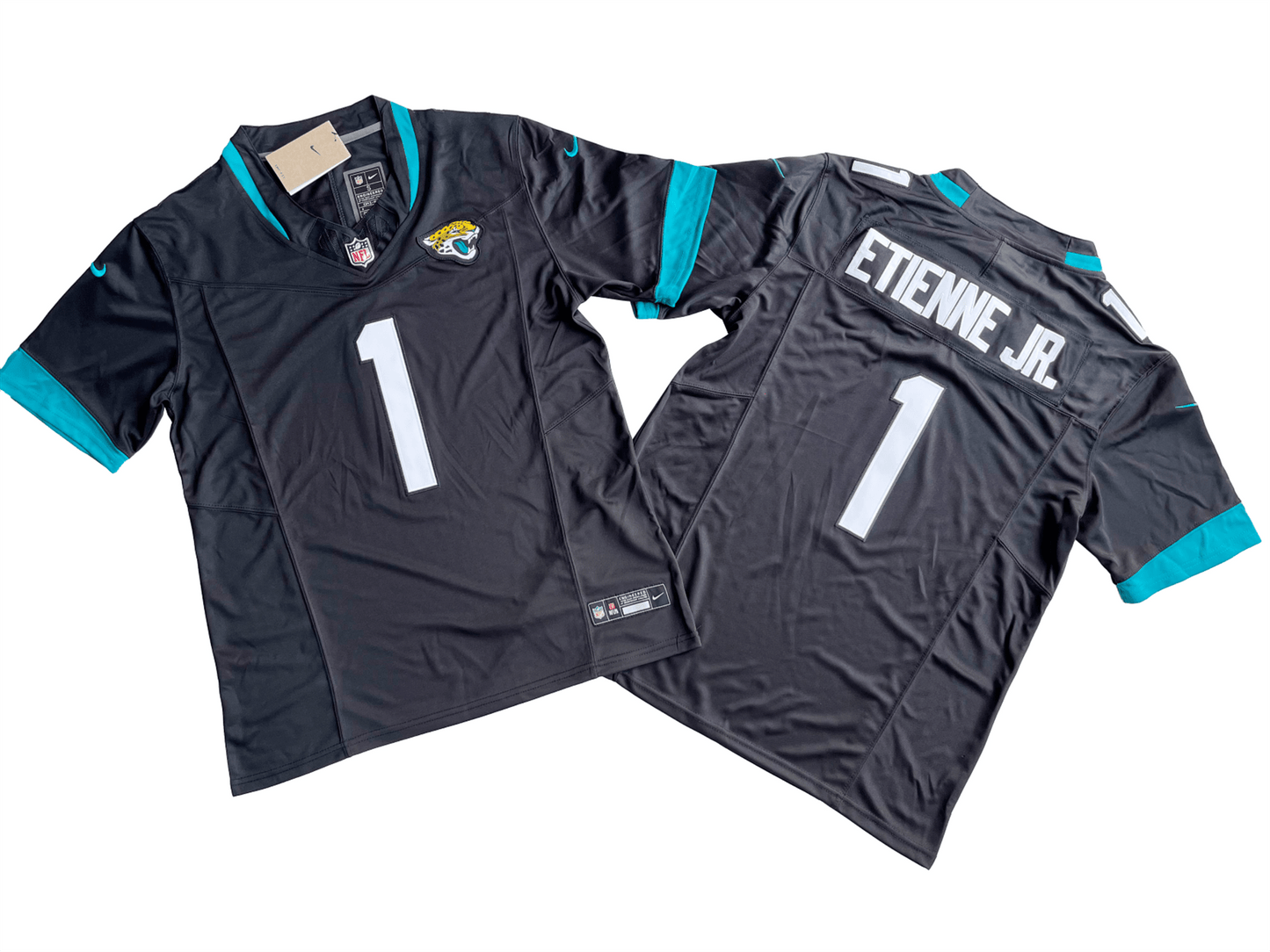 Jacksonville Jaguars 1# Travis Etienne Jr Vapor F.U.S.E. Limited Jersey