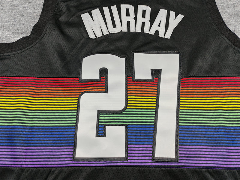 Denver Nuggets Jamal Murray #27 2026 City Edition ! Embroidered Jersey