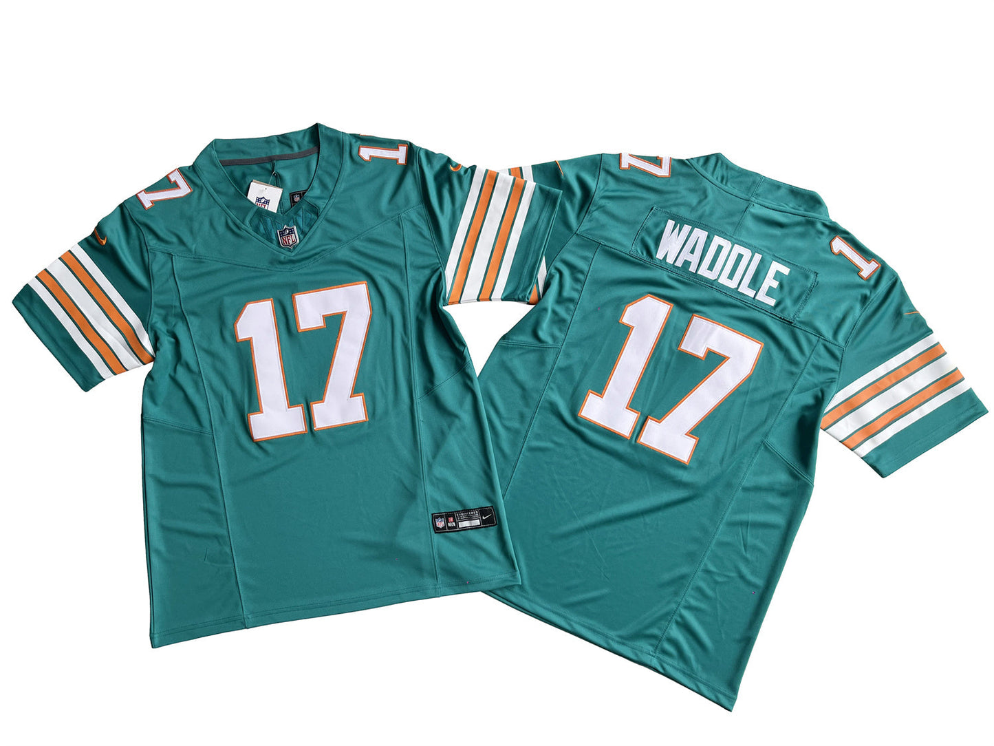 Miami Dolphins 17# Jaylen Waddle Vapor F.U.S.E. Limited Jersey
