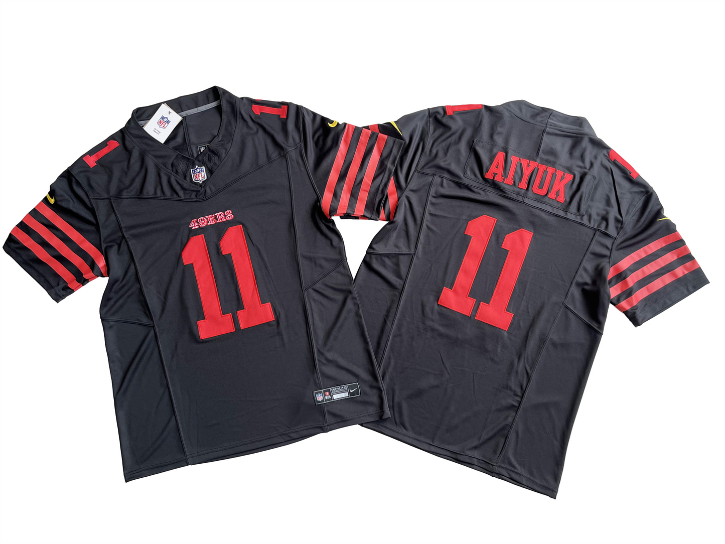 San Francisco 49ers 11# Brandon Aiyuk Vapor F.U.S.E. Limited Jersey