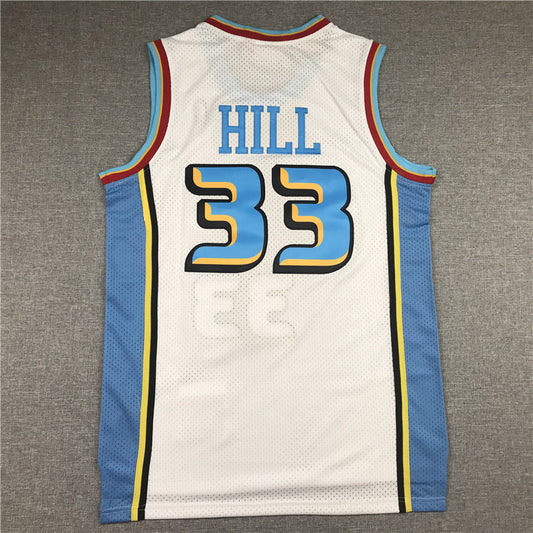 Detroit Pistons Grant Hill #33 1998-99 Throwback ! Embroidered