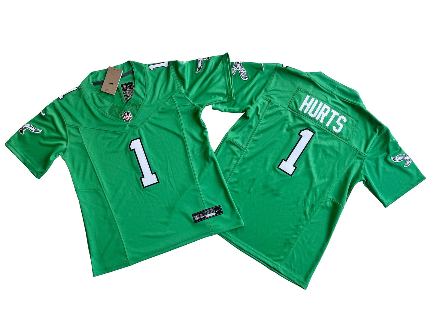 Philadelphia Eagles 1# Jalen Hurts Youth Vapor F.U.S.E. Limited Jersey