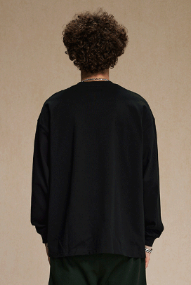385GSM Oversized Long Sleeve Crew