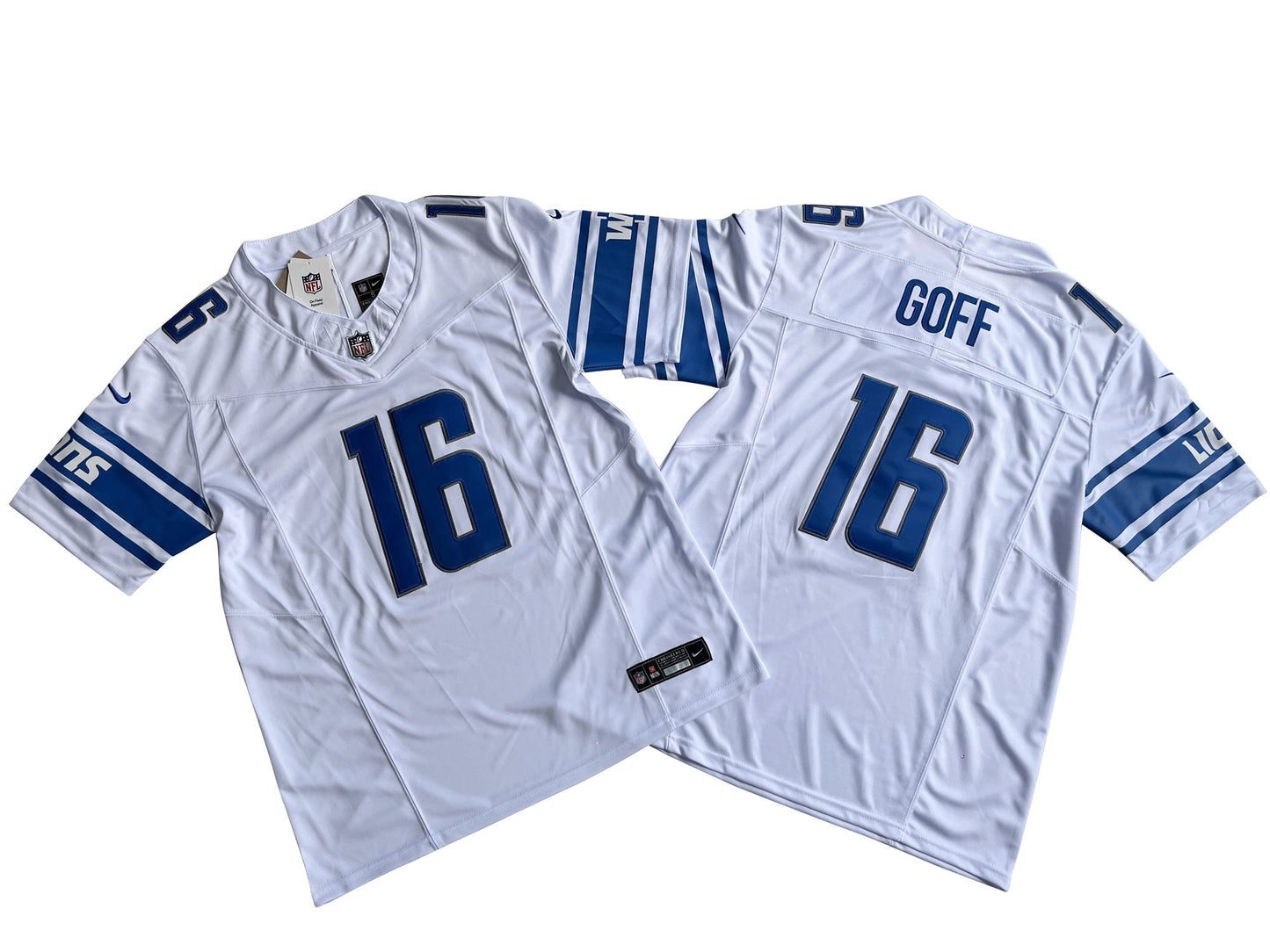 Detroit Lions 16# Jared Goff Vapor F.U.S.E. Limited Jersey