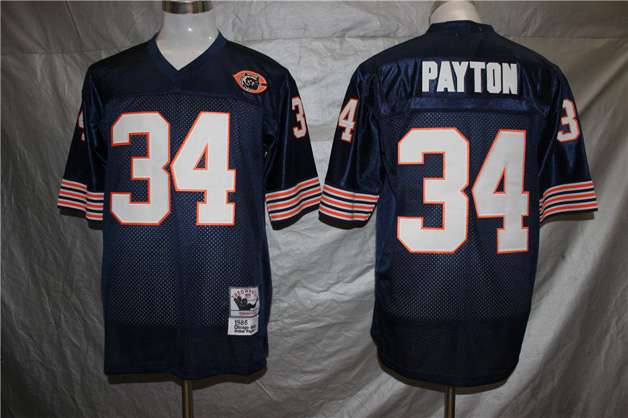 Chicago Bears Blue Vintage #34 PAYTON Jersey