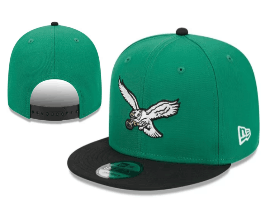 Philadelphia Eagles Green Snapback Cap