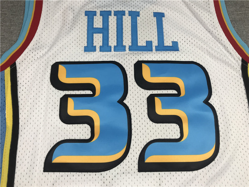 Detroit Pistons Grant Hill #33 1998-99 Throwback ! Embroidered