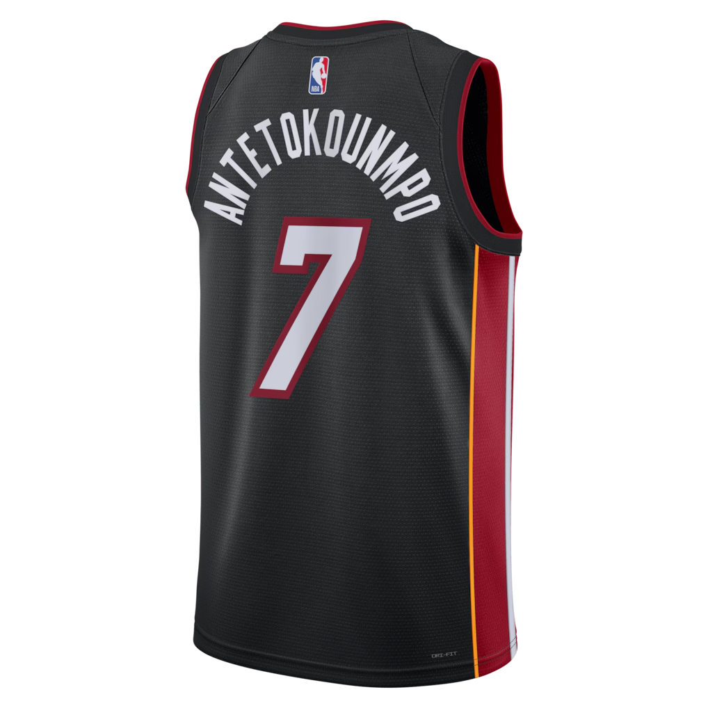 Giannis Antetokounmpo #7 Miami Heat City Edition Swingman Jersey