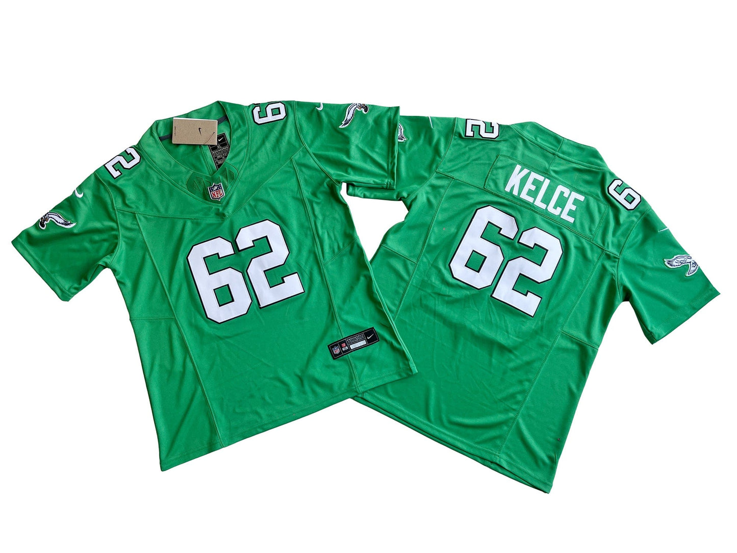 Philadelphia Eagles 62# Jason Kelce Youth Vapor F.U.S.E. Limited Jersey