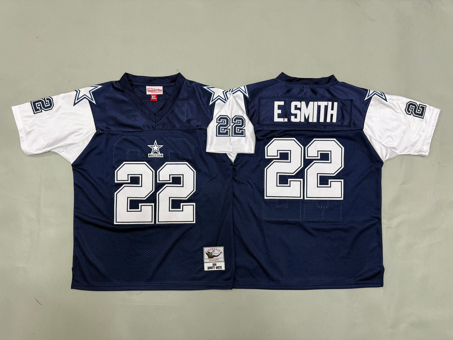 Youth Emmitt Smith #22 Dallas Cowboys Vintage Throwback Jersey