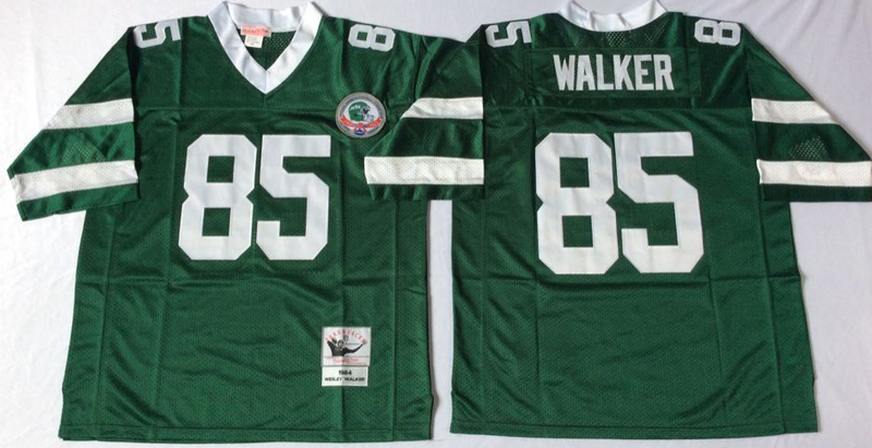New York Jets Green Vintage #85 WALKER Jersey